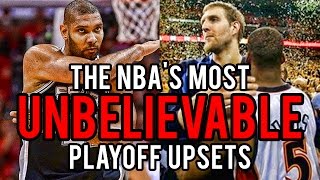 The 5 GREATEST UPSETS in NBA Playoff History!