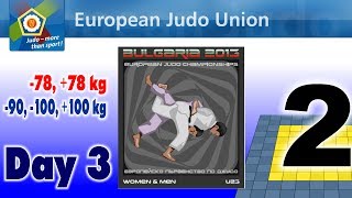 European JUDO Championships U23 - Samokov (BUL) - Day 3 - Tatami 2