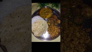 Today's lunch#Lunch thali#Odia authentic thali#food #shorts #viral#trending#likeandsubscribe