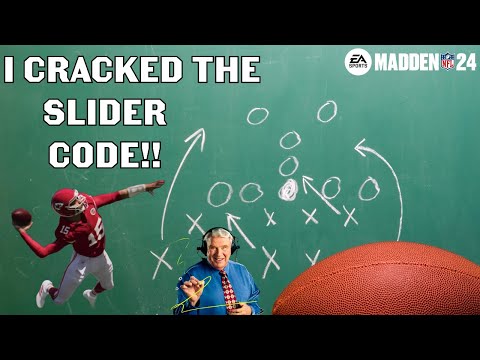I cracked the Madden Slider code!!!!!