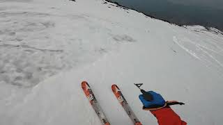 富士山BC須走　大内院滑走