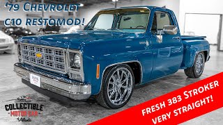 VERY CLEAN 1979 Chevrolet C10 Stepside Restomod Review - Collectible Motorcar of Atlanta