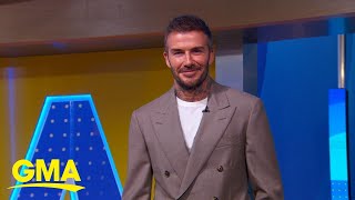 David Beckham talks new docuseries, 'Beckham'