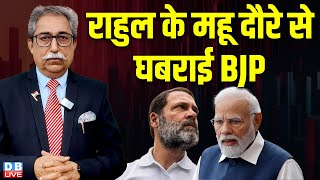 Rahul Gandhi के महू दौरे से घबराई बीजेपी | PM modi | Kharge | Mohan Bhagwat | BJP |#dblive