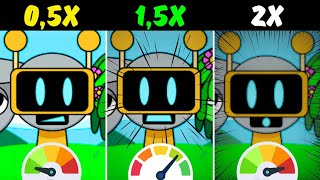 Incredibox Sprunki: The Ultimate Speed Test! 0.5x, 1.5x, 2x Speed Modded - Beat-Making Chaos Ensues!