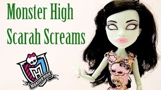 Scarah Screams Monster High Doll Toy Review