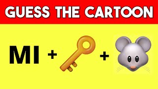 Guess The CARTOON Character/Show From The Emojis! | Fun Emoji Game