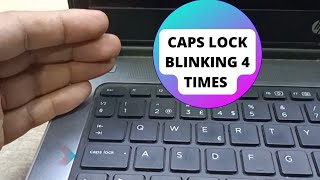 HP ProBook 640 G1 / Caps lock blinking / 4 times / Hp Laptop No Display Caps lock blinking / Fixed