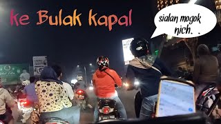 Dari Stasiun Bekasi ke Bulak kapal // antar pelanggan habis pulang kampung