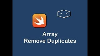 array remove duplicates in swift 3