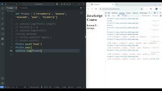 JavaScript Arrays . JavaScript lesson: 5