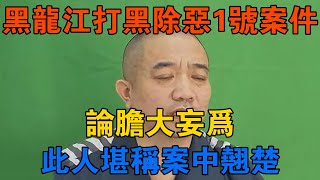 2000年黑龍江省打黑除惡1號案件，論膽大妄為，此人堪稱案中翹楚 【靜觀奇聞】