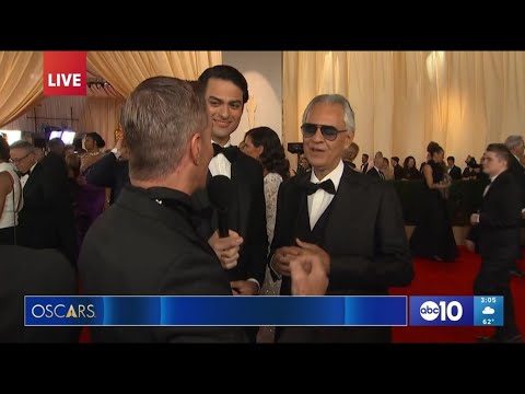 Oscars 2024 | Andrea And Matteo Bocelli Talk With ABC10 On The Red ...