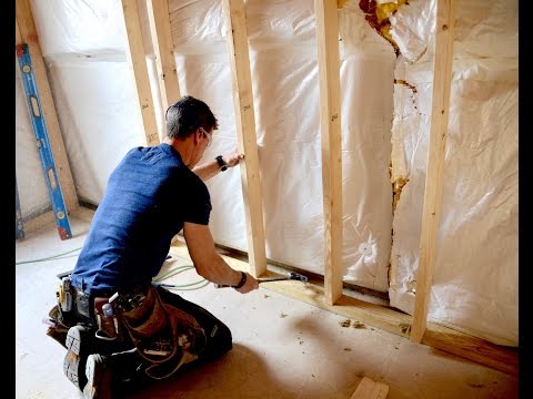How to Frame a Basement Wall How to Frame a Basement Wall