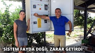 Çiftliğine güneş enerjisi sistemi kuran üretici borçlu çıktı