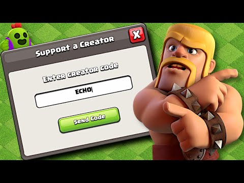 How To use a Supercell Creator Code
