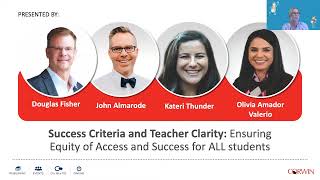Success Criteria and Teacher Clarity Ensuring Equity of Access and Success for ALL Students - Part 1