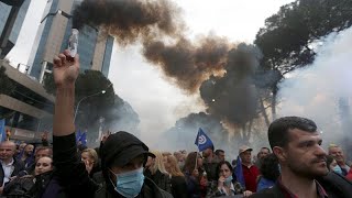 Vent de contestation en Albanie