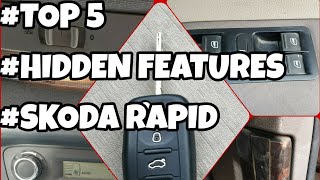 #Skodaindia #Rapid #Hidden Top 5 Hidden Features Of Skoda Rapid |India|Unique Features|Bansal Tuber