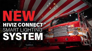 Pierce Velocity ft FireTech Omen Warning Lightbar \u0026 HiViz Connect™ Smart Lighting System | FDIC 2023