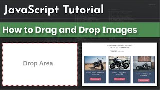 How to Drag and Drop images using JavaScript | JavaScript Tutorial