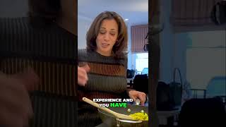 Kamala harris Debunking Indian Stereotypes \u0026 Making Dosa! #shorts