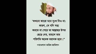 মাওলানা তারিক জামিল সাহেবের কিছু সুন্দর বক্তব্য। ❤️‍🩹🌸 #shorts #islamic #motivation