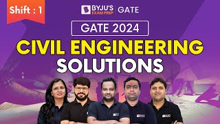 GATE 2024 Civil Engineering Paper Solution | Forenoon (Shift: 1) | BYJU'S GATE