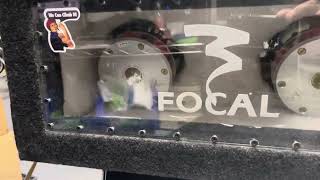 新竹湖口阿皓汽車音響：售 FOCAL 烏托邦 雙8吋重低音 21wx-BE 公司貨 兩顆售36000