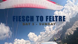 Fiesch to Feltre vol bivouac - day 3