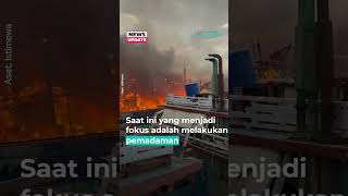 12 Kapal di Pelabuhan Tegal Terbakar