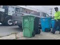 recology san francisco garbage trucks on recycling