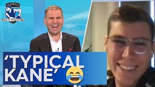 Mason Cox's cheeky clip for Kane after Magpie vote snub - Sunday Footy Show | Footy on Nine