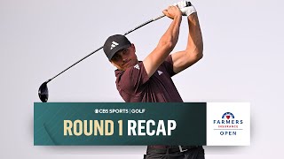 2025 Farmers Insurance Open: Ludvig Åberg (-9) holds solo lead following Round 1 | Round 1 Recap