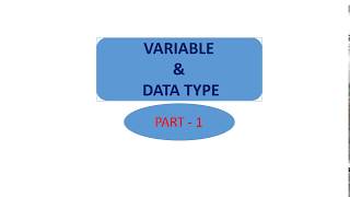 Java programming bangla tutorial part-3 || Variable and Data type ( part-1) 2018