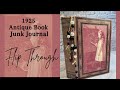 SOLD- Junk Journal Flip Through - 1925 Book - by Hyperstamper