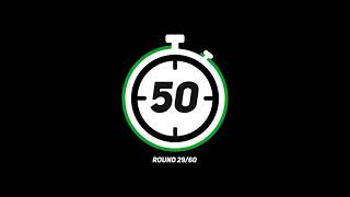 Interval Timer - 50 Seconds / 25 Seconds Rest