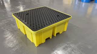 BP4XL - Drum Spill Pallet (With Extra Capacity)