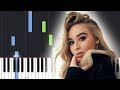 Sabrina Carpenter - Paris (Piano Tutorial)