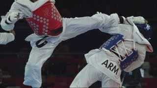 Team GB's Lutalo Muhammad Wins Taekwondo -80kg Bronze - London 2012 Olympics