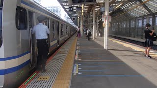 横須賀線武蔵小杉駅での車掌動作２