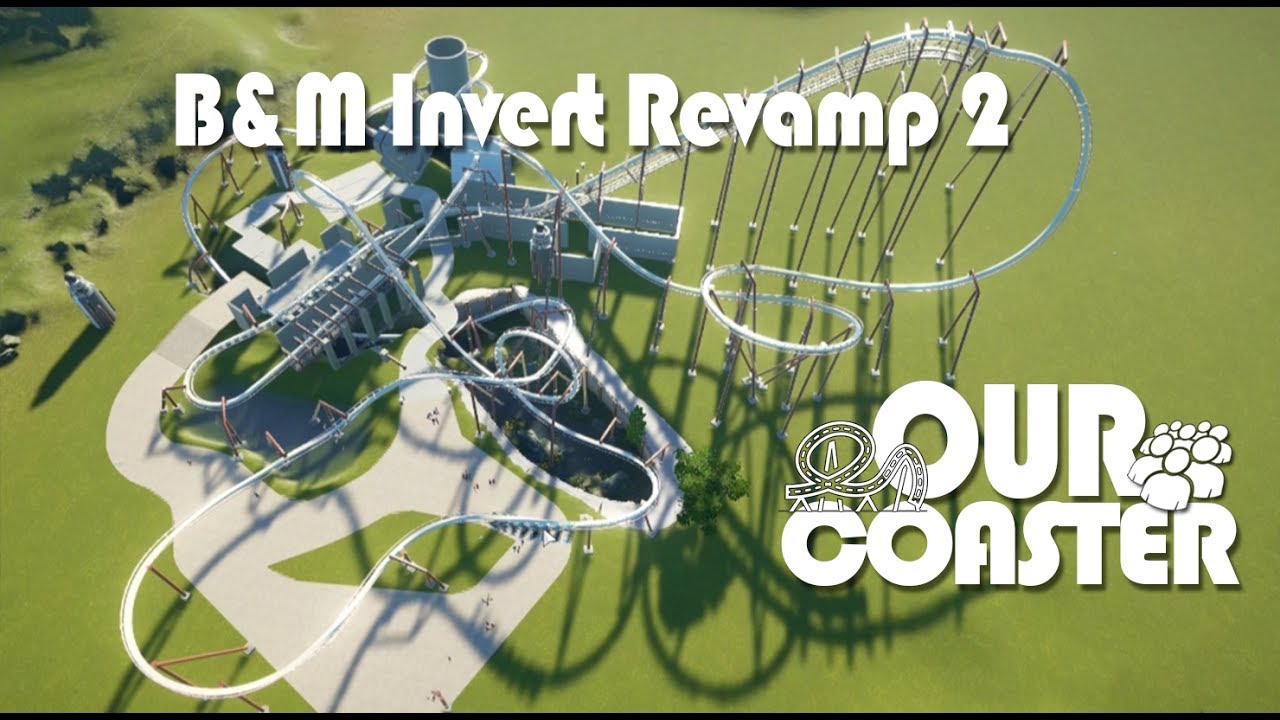 Planet Coaster OUR Coaster: Result B (B&M Inverted Coaster) - YouTube