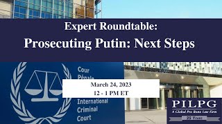 Expert Roundtable- Prosecuting Putin: Next Steps (English)