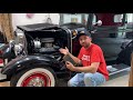 Working On A Ford Model A Street Rod (Battery Draw)