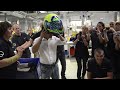 felipe massa visits schuberth factory