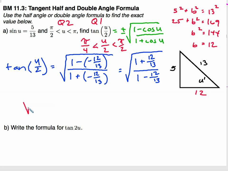 Tangent Formula