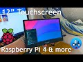 WIMAXIT 12” Raspberry Pi compatible Touchscreen display