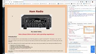 CSS Class Attribute - Chrome Developer Tools
