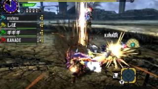 【MHX】訓練された睡眠チャアク部隊　VS　キリン