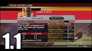 A New Coach in Ames, Iowa! | NCAA Football 06 Iowa State Dynasty | S1:E1